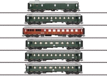 Märklin 42529 - H0 - 6-tlg. Schnellzugwagen-Set der Einheitsbauart 1928 bis 1930, DB, Ep. III - Insider Club Modell